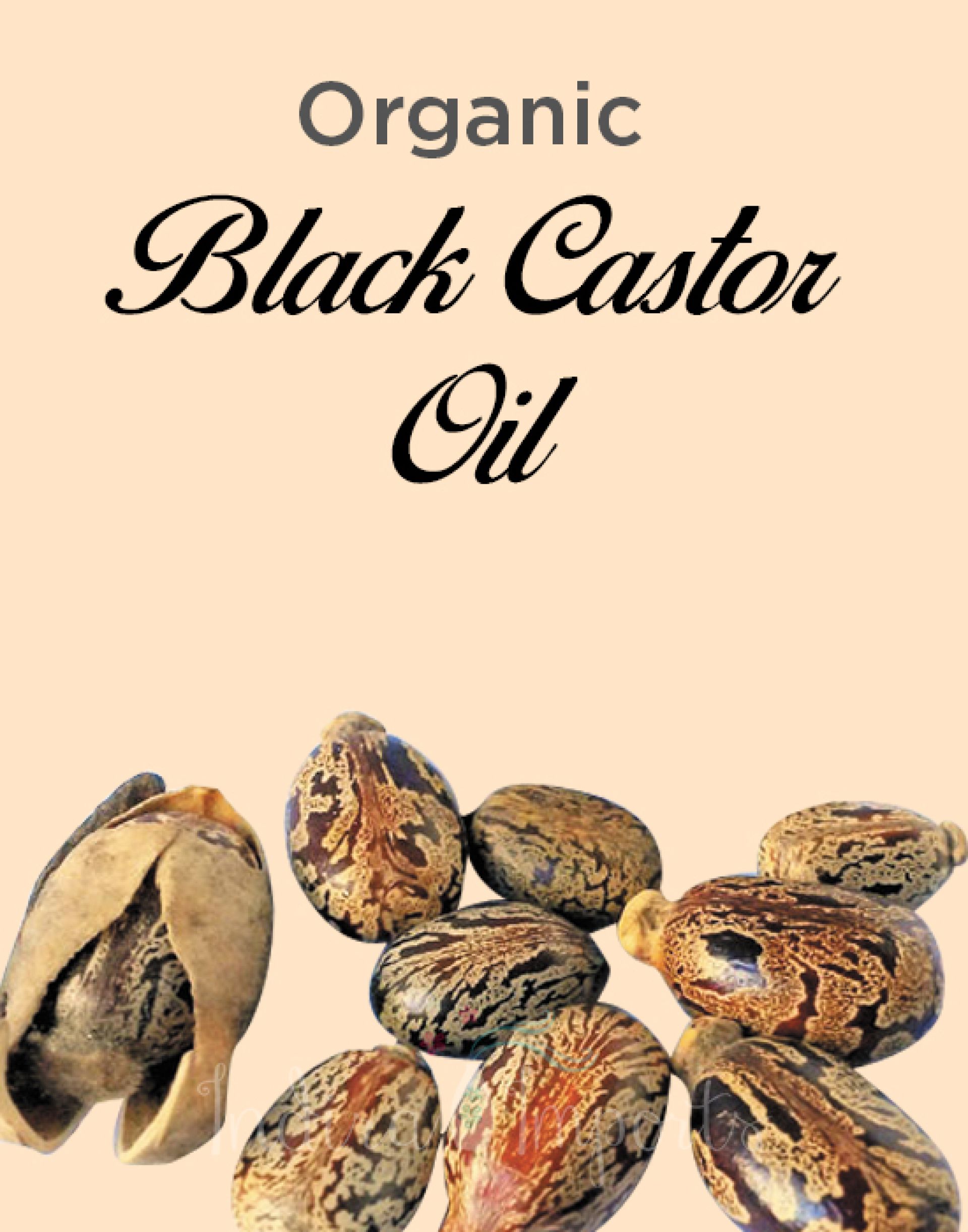 Organic Black Castor Oil
