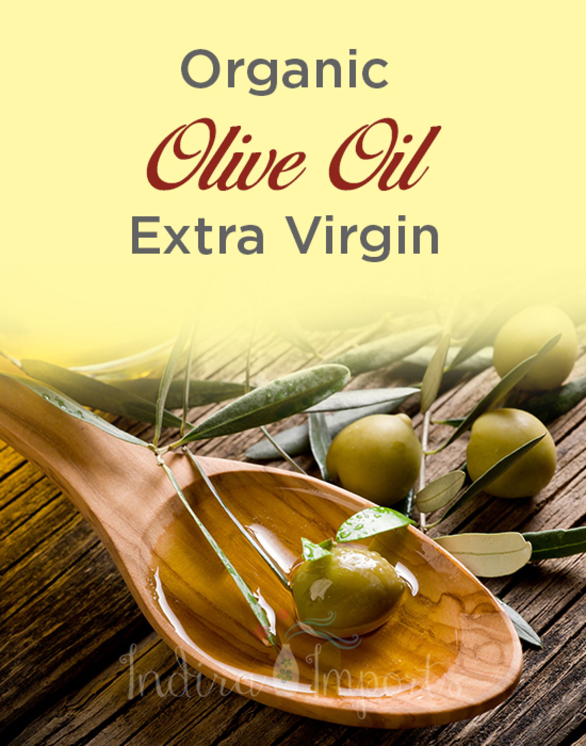 100% Pure Organic Olive Oil Extra Virgin