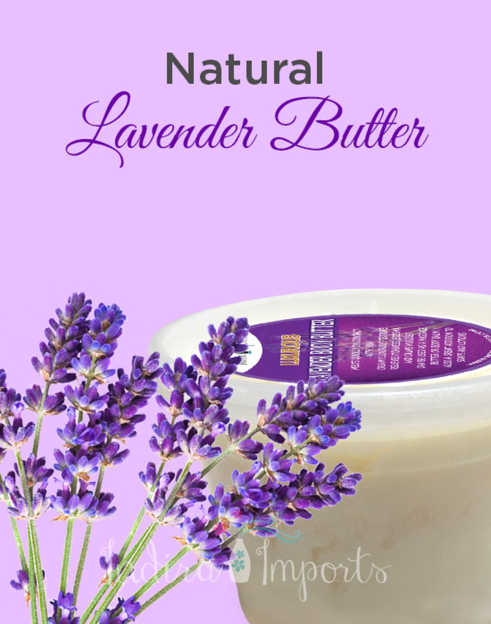 Natural Lavender Butter